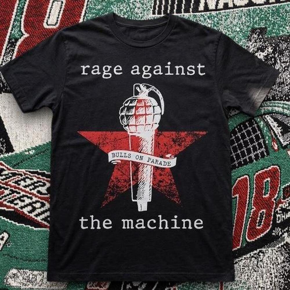Rage Against The Machine Bulls On Parade Tee Black Unisex